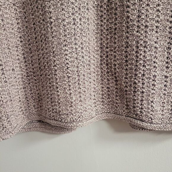 Chico's Size 2 Large Open Knit Cardigan Boho Neutral Lagenlook Earthy - Picture 5 of 9
